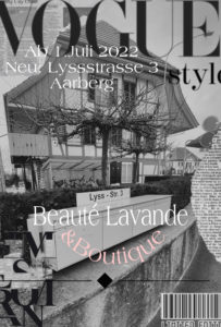 Neuer Standort Beaute Lavande